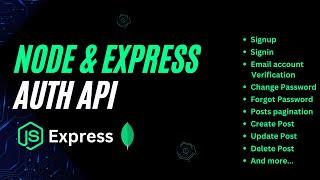 Build a Complete  API with Node.js, Express & MongoDB | Guide for Beginners 2024 | Auth, JWT, CRUD