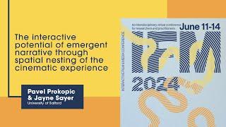 #IFM2024 | "The interactive potential of emergent narrative (...)" Pavel Prokopic & Jayne Sayer