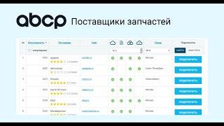 Поставщики автозапчастей от abcp