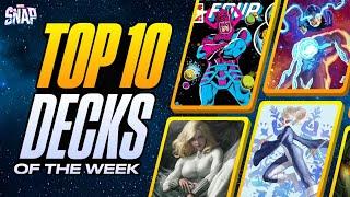 TOP 10 BEST DECKS IN MARVEL SNAP | Weekly Marvel Snap Meta Report #99