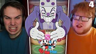 ГЛЕБ и ХЕЛИН ИГРАЮТ в Cuphead #4 / РОБОТ и КУБИК | Sasavot