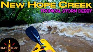 Kayaking a Flooded River - New Hope Creek