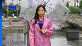 [날씨] 장마 시작부터 폭우...중부, 시간당 50mm 집중호우 / YTN