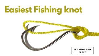 The Easiest Fishing Knot You'll Ever Need | Alexander the fisherman