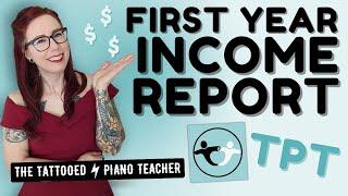 TPT Income Report: First Year Earnings from Teachers Pay Teachers