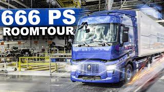 Weltpremiere bei Renault Trucks der E-Tech T + Roomtour