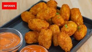 Potato Tater Tots Recipe | How to Make Tater Tots | Potato Recipes | Infoods