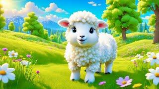 Mary Had a Little Lamb | Fun Animal Song for Kids | Nursery Rhymes & Kids Songs