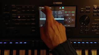 Yamaha PSR-SX700 - Tutorial: MIDI Multi Recording - Live Recording Control Events