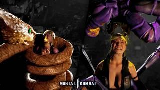 Mortal Kombat 1 *RYONA* Animalities On MK9 Sonya