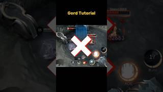 Gord Tutorial  | Gord  Gameplay | top one global Gord | How to Play With Gord #mlbb #mlbbgord