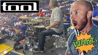 Drummer Reacts To - DANNY CAREY OF TOOL PLAYS "FIRE" AT GAME FIRST TIME HEARING