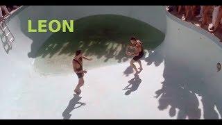 LEON |1990 | POOLFIGHT | JEAN CLAUDE VAN DAMME | PACO CHRISTIAN PRIETO