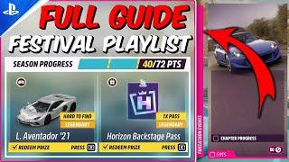 How to do the Festival Playlist Forza Horizon 5 Summer Season Series 48 (PS5/XBOX/PC)