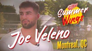 Joe Veleno gives us a glimpse of his summer in Montreal