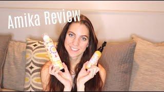 Amika Products Review | Testing out Dry Shampoo and Detangling Spray