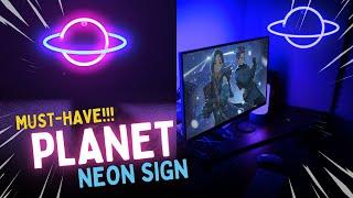 LUMOONOSITY PLANET NEON SIGN🪐 PERFECT NEON SIGN