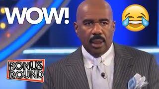 20 Funny, Shocking & Amazing MOMENTS On Family Feud With Steve Harvey