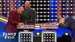 Steve Harvey and the fellas bond over LOL answers!!