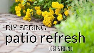 DIY Spring Patio Refresh | Patio Makeover on a Budget | Styling a Patio Space | Bluu Patio Furniture