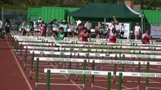 2009 Midget Boys 80 meter hurdles vs. Oxnard