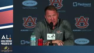 Hugh Freeze addresses the media Monday morning following bye week, as Auburn prepares to face ULM