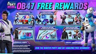 OB47 Update Free Rewards | Free Fire New Event | Ff New Event Today | Upcoming new event ff