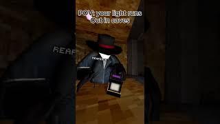 POV your light runs out in caves #gorillatag #vr