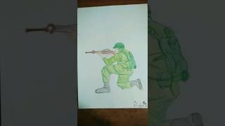 Army sketch  #army song #sushma ,s sketch #shorts