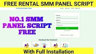 Free Rental Panel Script | Free Perfect Panel Script | Free Smm Panel Script | Rental Smm Panel