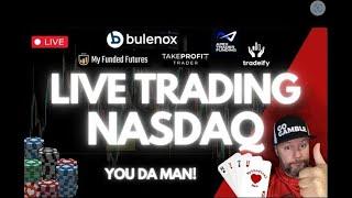 TRADING NASDAQ FUTURES LIVE!