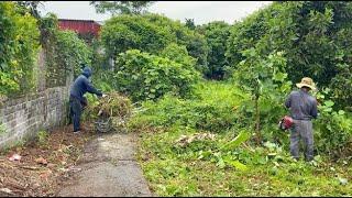 Wow! It was unbelievable until we transformed this overgrown garden