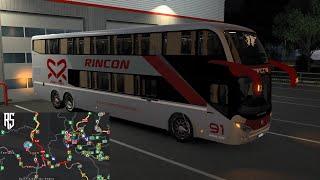 Mercedes Bus Mod - Lyon To Geneva | Euro Truck Simulator 2