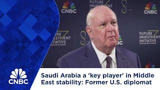 Saudi Arabia a 'key player' in Middle East stability: Former U.S. diplomat