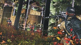 Forest base under the gun of the enemy. The kings of Tisy are in action. — DayZ