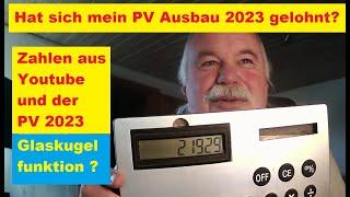 Lohnt sich meine Solaranlage? Die Photovoltaik (YT) Statistik 2023