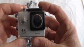 Unboxing + Using Eken H9R  good budget 4K/1080 action camera + remote + test clips