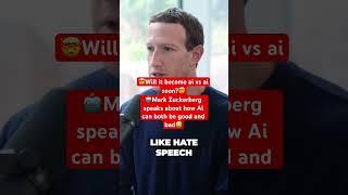 Are you ready for Ai vs Ai? #markzuckerberg #lexfridman #podcast#ai #shorts #viral #explore #chatgpt