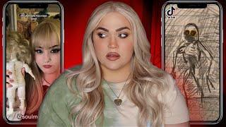 100 SCARIEST TikToks of 2024... *PART 1* The Scary Side of TikTok | LoeyLane