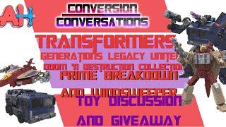 Conversion Conversations: Transformers Generations Legacy United Doom'n Destruction Collection 2