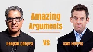 Sam Harris vs Deepak Chopra Amazing Arguments - The Best Documentary Ever