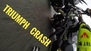 Triumph Speed Triple - CRASH / Pád