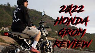 2022 Honda Grom TRUE REVIEW with Rawstuntz 