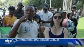 Police applauded for training in sign language - nbc