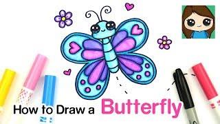 How to Draw a Butterfly Easy