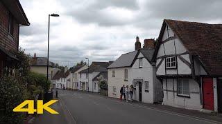 Whitchurch, Hampshire Walk: Town Centre【4K】