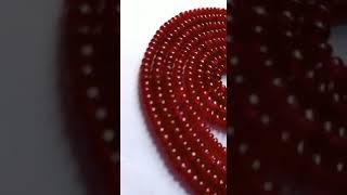 Natural Ruby Mala Design