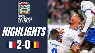 France vs Belgium 2-0 Highlights UEFA Nations League 2024-25