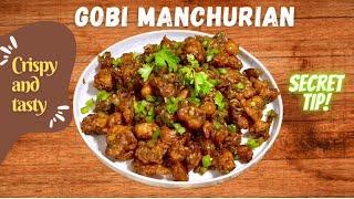 Gobi Manchurian  | Easy & Crispy Restaurant Style Recipe | Cauliflower Manchurian #food #streetfood