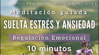 Guided meditation for STRESS and ANXIETY Emotional Regulation - MINDFULNESS